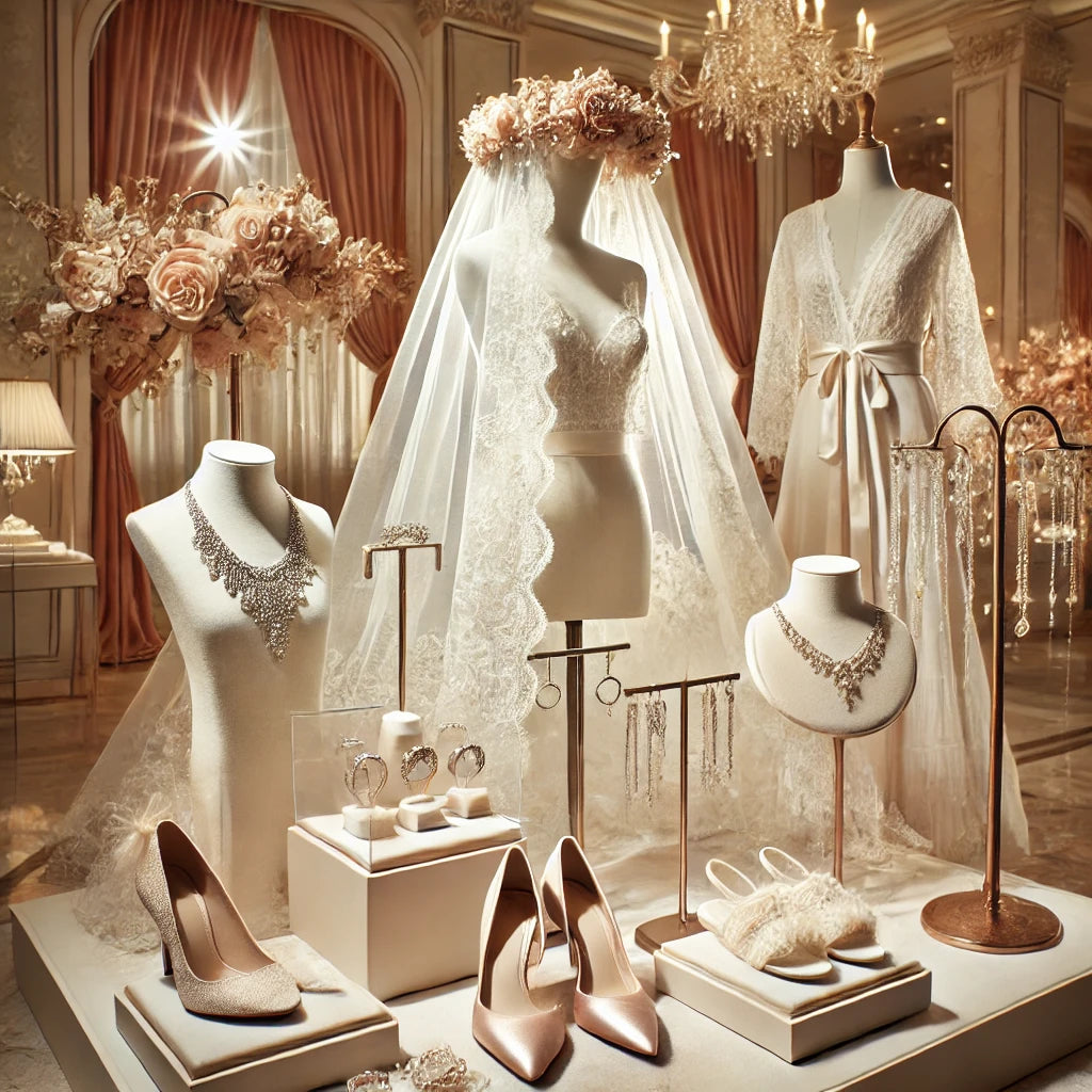 Les Accessoires Indispensables pour Sublimer une Robe de Mariée