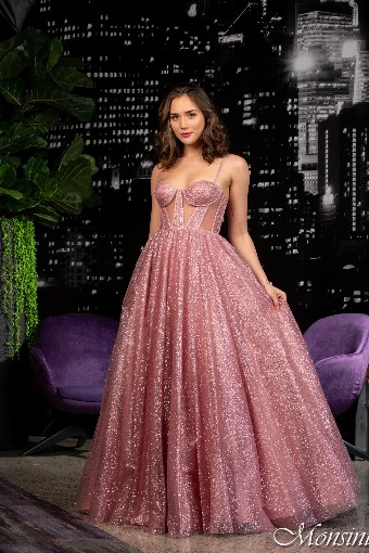 Cassie Monsini Prom 40029 #2 Dark Rose thumbnail