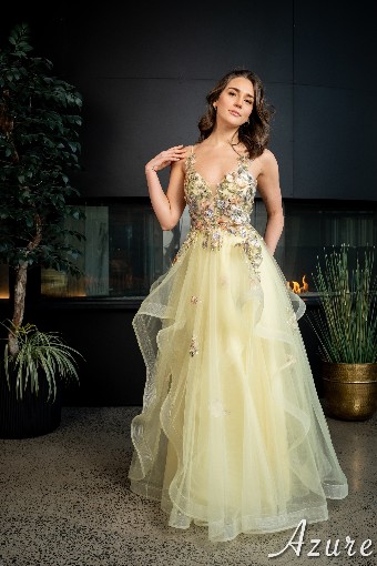 Kamila Azure Dress A9006 #3 Yellow/Multi thumbnail