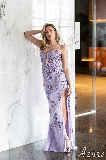 Solène Azure Dress A9038 #4 Lilac thumbnail
