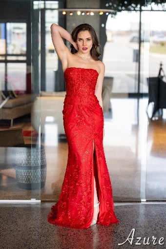 Annicka Azure Dress A9041 #4 Rouge thumbnail