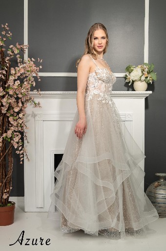 Alexandra Azure Dress A8003 #8 Ivory/Rose thumbnail