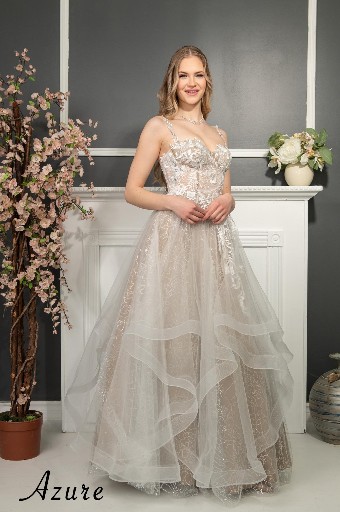 Alexandra Azure Dress A8003 #4 Ivory/Rose thumbnail