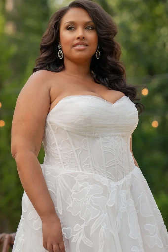 Michelle Bridal MB2605 #10 Ivory thumbnail
