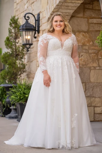Michelle Bridal MB2615 #5 Ivory thumbnail