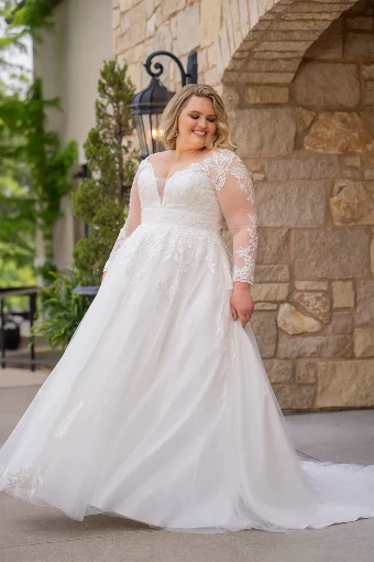 Michelle Bridal MB2615 #3 Ivory thumbnail