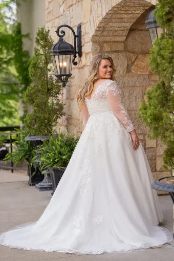 Michelle Bridal MB2615 #4 Ivory thumbnail