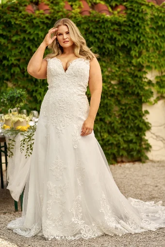 Michelle Bridal MB2410 #4 Ivory thumbnail
