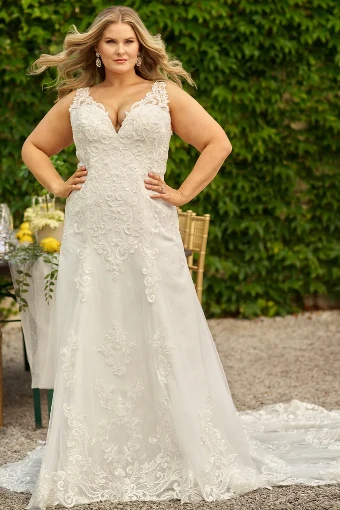 Michelle Bridal MB2410 #3 Ivory thumbnail
