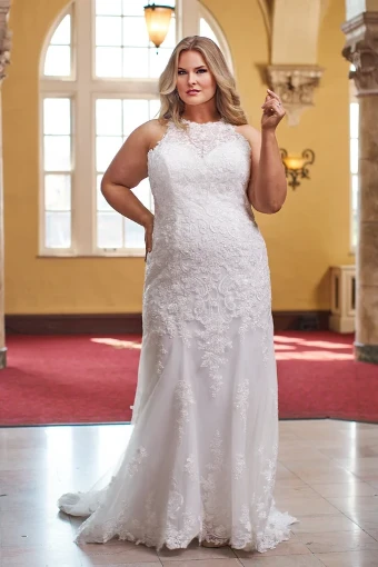 Michelle Bridal MB2426 #5 Ivory/Nude thumbnail