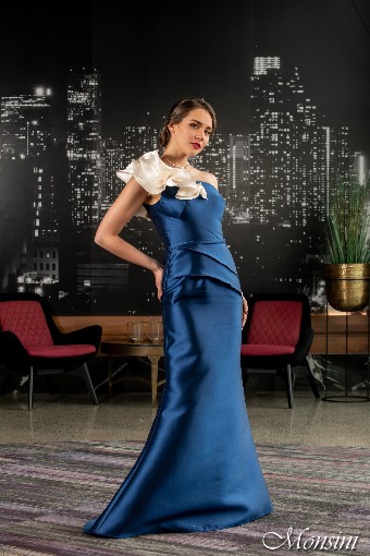 Karine Monsini E40201 #2 Navy/Ivory thumbnail
