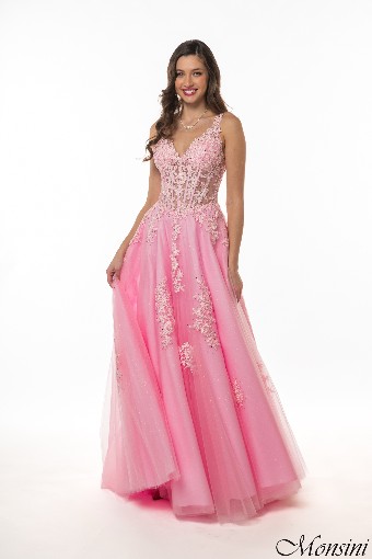 Maelie Monsini Prom 60054 #0 default Steel Blue thumbnail