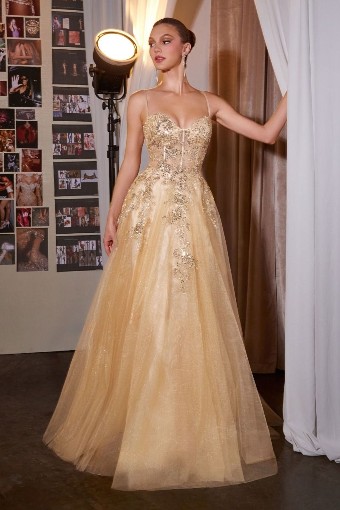Giulia Ladivine by Cinderella Divine C177 #1 Gold thumbnail