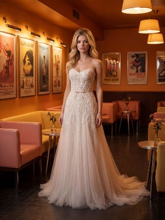 Randy Fenoli Lydia #0 default Ivory thumbnail