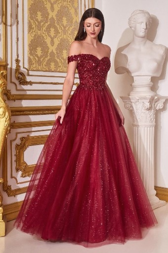 Samara Ladivine by Cinderella Divine CD0177 #1 Burgundy thumbnail