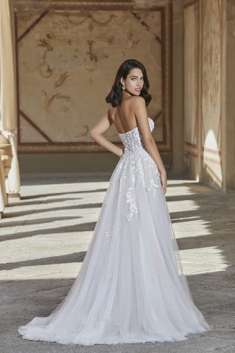 Demetrios 8186 #1 Ivory/Sheer/Nude thumbnail