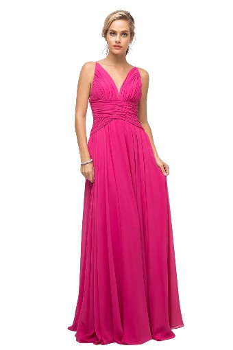 Rose Azure Dress Uf295 #1 default Fuchsia thumbnail