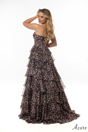 Ilona Azure Dress A20053 #1 default Black/White thumbnail