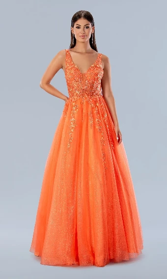 Augustina Azure Dress 24203 #0 default Orange thumbnail