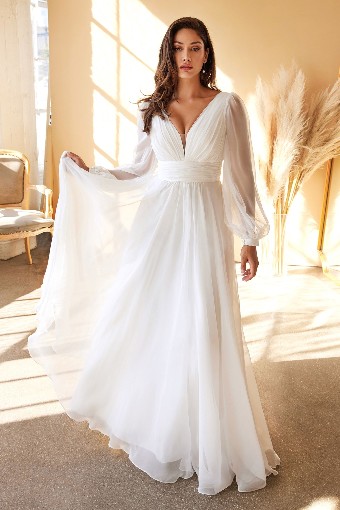 Skye Ladivine by Cinderella Divine CD0192W #7 Off White thumbnail